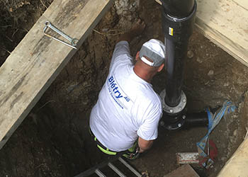 Brunnenservice: Grundwasserpumpversuch
